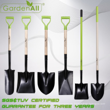 Garden Tool Square Spitzschaufel mit 48 &quot;Fiberglas Griff Spaten